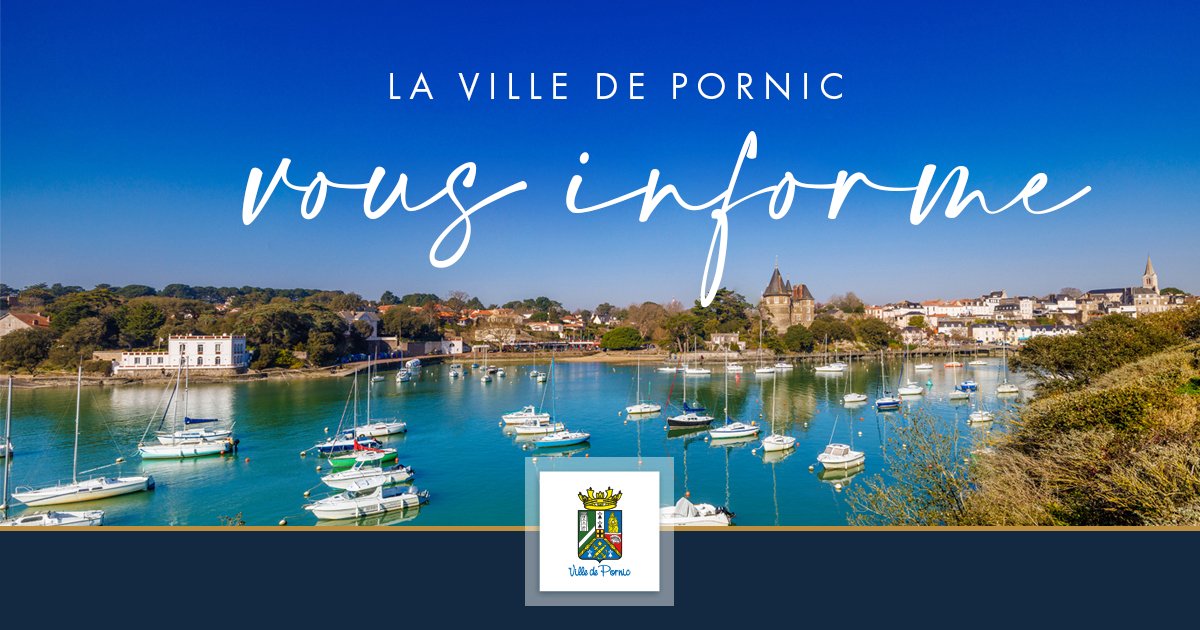 Retrouvez toute l'actualité de la Ville sur Pornic.fr #loireatlantique #pornic #actualite #agenda #villedepornic #information #actu