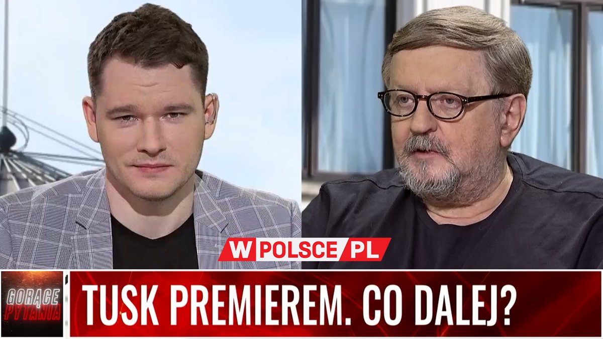 TUSK PREMIEREM. CO DALEJ?

#GorącePytania telewizji #WPolscepl

Gościem <a href="/MaciejFreeWolny/">Maciej Wolny</a> jest <a href="/St_Janecki/">Stanisław Janecki</a>, <a href="/Tygodnik_Sieci/">Tygodnik Sieci</a> 

📺 youtu.be/w-kGS9fftY8