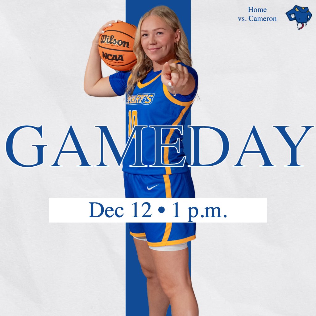 Last home games of the season‼️ Women’s Basketball takes the court first @ 1💪🏽 🆚 Cameron 🏟️Bill Greehey Arena ⏰ 1 p.m. 📊 bit.ly/2kvo9Ts 📺 bit.ly/45akvi6 @StMUwbb | #fangsout