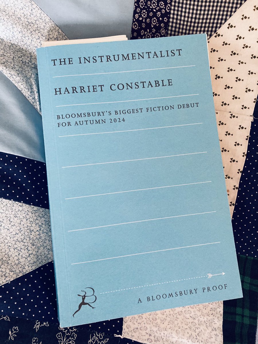 Just started this and loving it so far - stunning atmosphere, beautiful writing 🩵 @HConstable @BloomsburyBooks #TheInstrumentalist