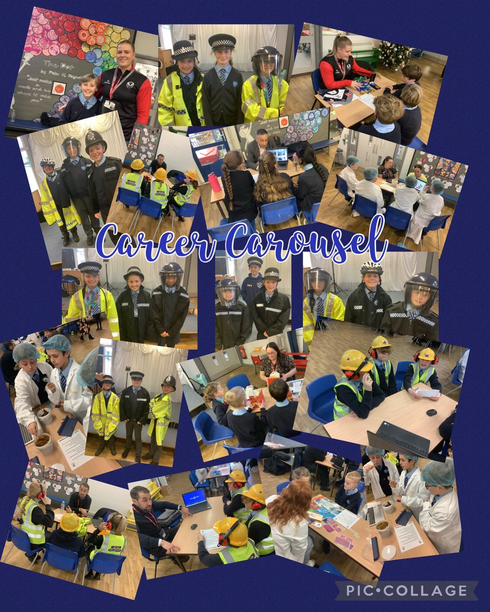 Year Six had an amazing 'Career Carousel' today in the final session of our Learning to Work workshops! <a href="/StHelensChamber/">St Helens Chamber</a>