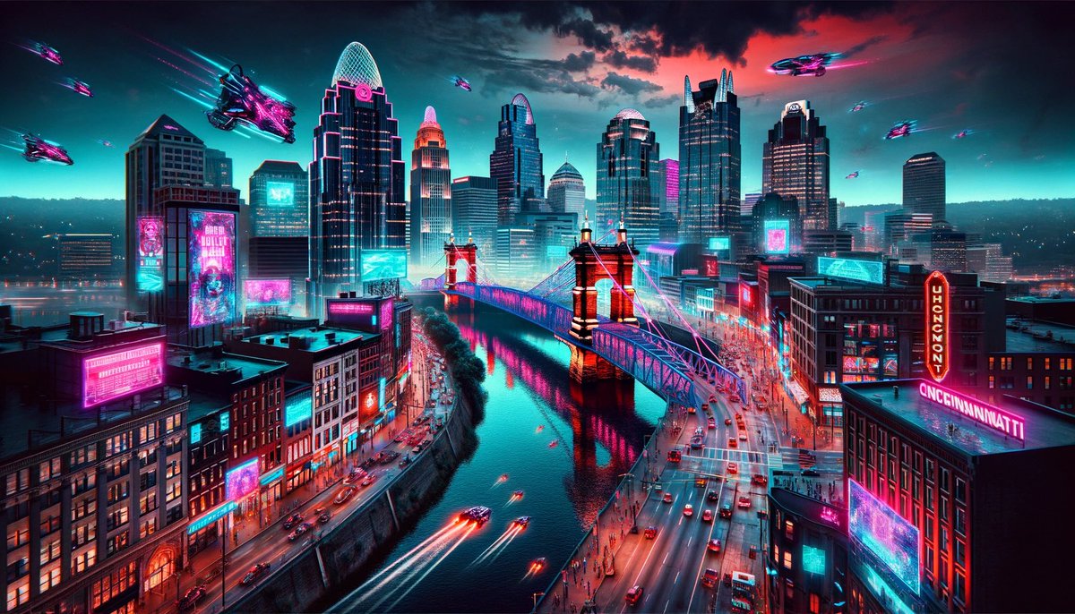 Cyberpunk Cincinnati #Cincinnati