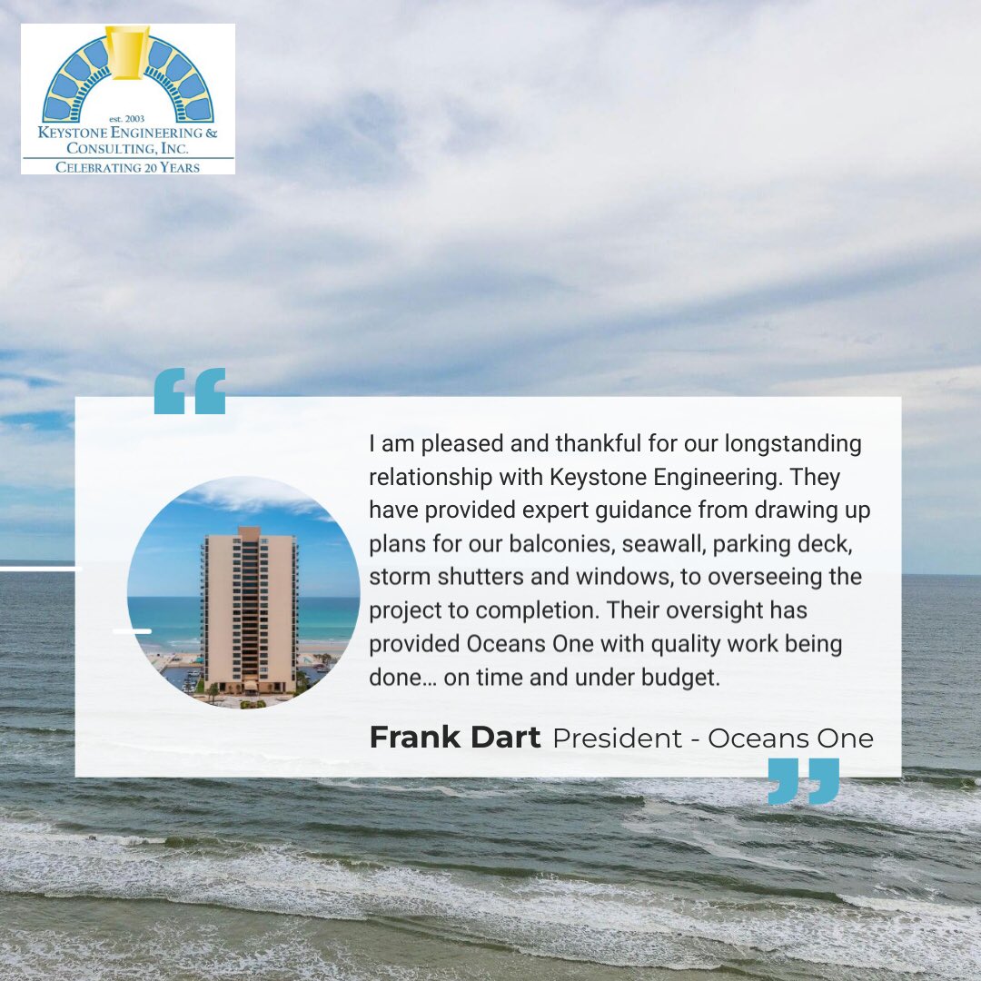 KeystonePE's tweet photo. #TestimonialTuesday We are grateful for the opportunity to work with our clients and appreciate the positive feedback! #Engineering #Construction #keystoneengineering #keystoneengineeringpe https://t.co/Wrn2QJNPlM