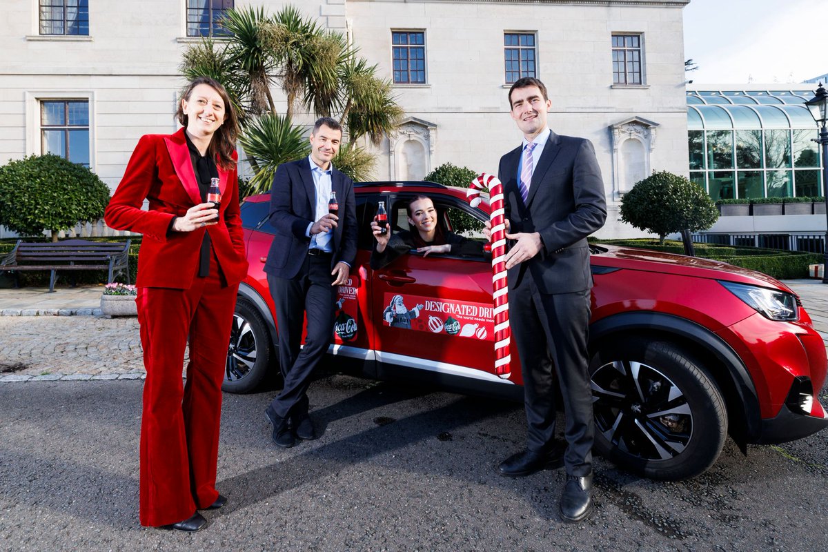 With the festive season underway, Coca-Cola is bringing some #realmagic to designated drivers across the island of Ireland with the roll-out of our 19th annual #DesignatedDriver campaign. Thanks to Coca-Cola HBC & Minister @jackfchambers for helping to launch the initiative