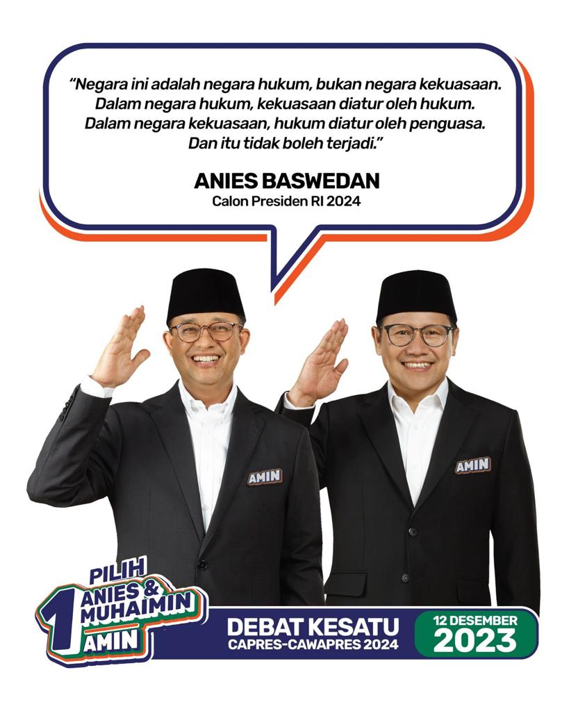 #AMINTerbaikNomor1
#aminungguldebatcapres