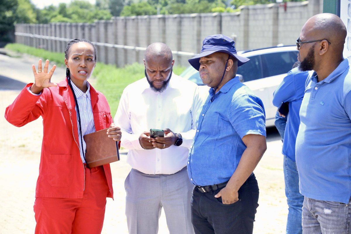 MmcFor21210's tweet photo. MMC @MsaneThembi says the upgraded substation she has launched aligns with the vision of creating a sustainable and environmentally responsible industrial sector. #EFFinGovernment https://t.co/xAH7qaAce9