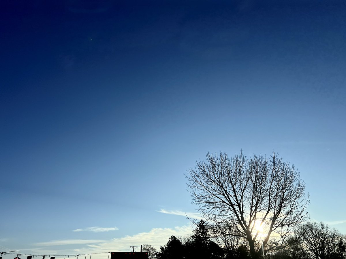 Hey Rochester, call in sick … the sun is out and there’s blue skies today