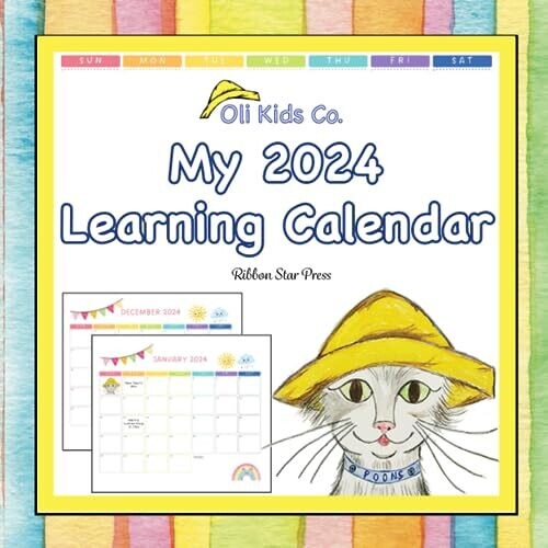 Our newest book, My 2024 Learning Calendar, is now available! With engaging activities, colorful illustrations, and fun-filled lessons, kids create their own personalized 2024 calendar while learning about the days and months of the year.