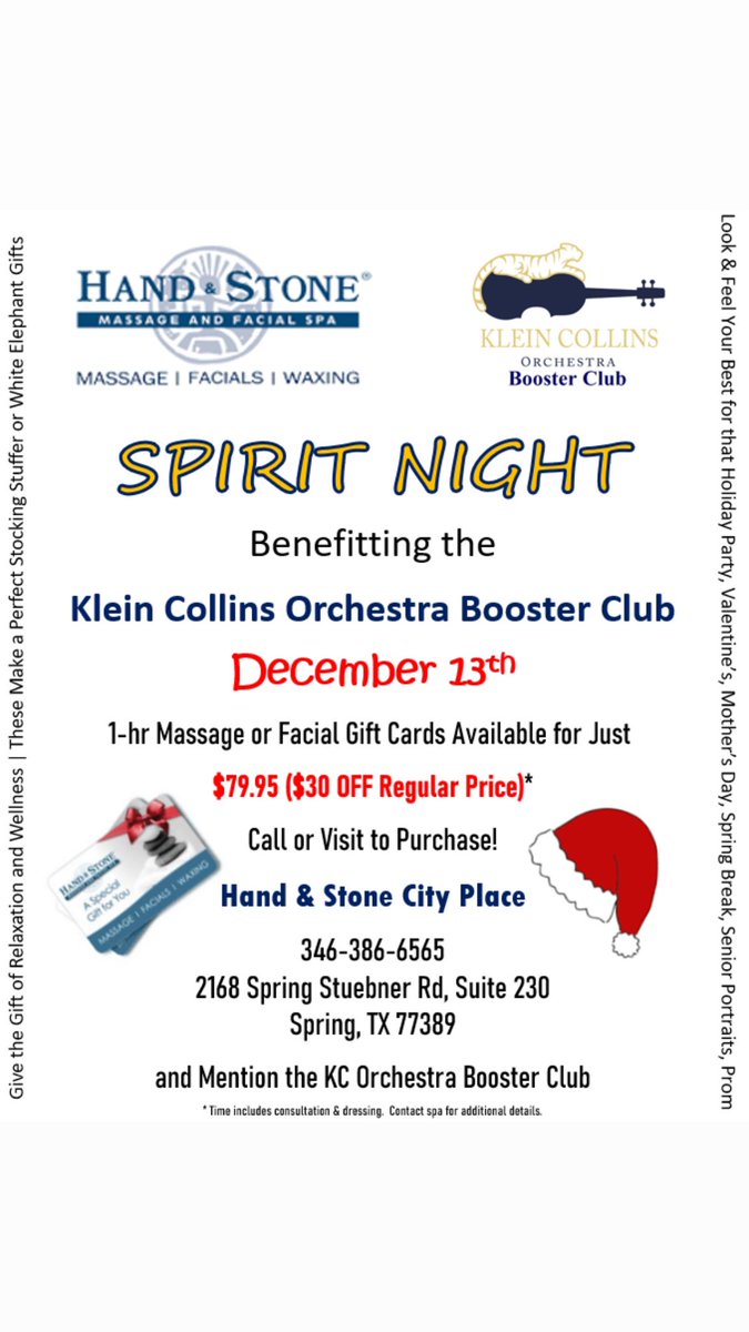 Looking for a fun gift? Purchase a gift card tomorrow and support the KC orchestra at the same time!