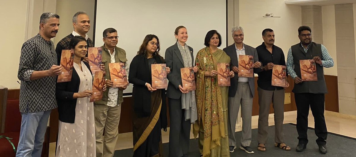 Film launch of “Invisible women” that beautifully showcases women's pivotal role in millet production. Aknowledged @FOLUCoalition's impactful work on food & land use systems, and emphasize Norway’s commitment to sustainable food initiatives.🎬🌾@teriin @climateforest @CEEWIndia