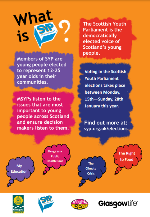 What is the Scottish Youth Parliament? <a href="/OfficialSYP/">Scottish Youth Parliament</a> #SYP