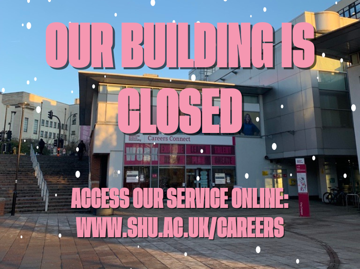SHUCareers's tweet photo. Due to weather damage, our Careers Connect Building is temporarily closed!

👏  BUT, we are still here to help you! 👏

Check out our website to find everything you need https://t.co/e2wr4J1M9t

Our events are all still running, just search on Handshake for their new location! https://t.co/DHTN7uRqyb
