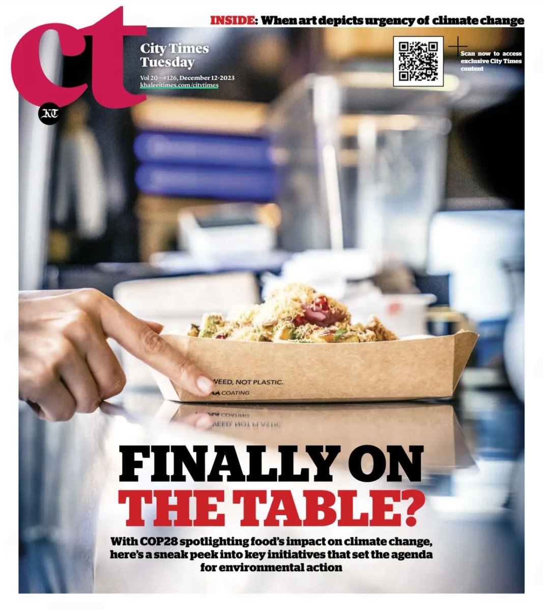 While we wait for concrete action here at #COP28 have a read of <a href="/MoveTheWorld/">World Animal Protection</a> <a href="/itsangelaflores/">Angel Flores</a> <a href="/khaleejtimes/">Khaleej Times</a>  khaleejtimes.com/lifestyle/food…