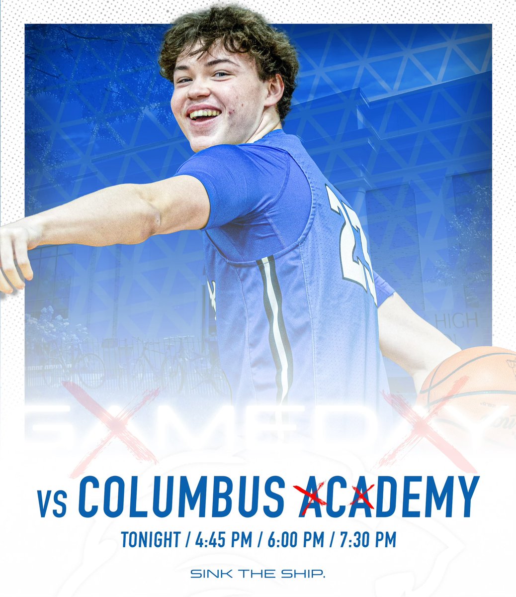 G❌MED❌Y! 

The Lions are back in action tonight in Gahanna for a CBL triple header against Columbus ❌c❌demy!  #SinkTheShip 

🆚Columbus ❌c❌demy Vikings 
⏰ 4:45pm | 6:00pm | 7:30pm 
📍Gahanna, Ohio