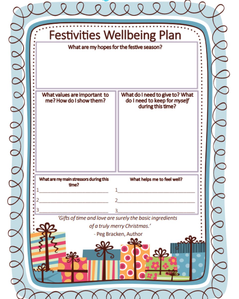 The days leading up to Christmas can be a whirlwind of activities and plans, often leaving us feeling overwhelmed. But fear not! Our festivities wellbeing plan is here to guide you on prioritising what matters. Take a moment to explore it and find ways to stay well. 🎄