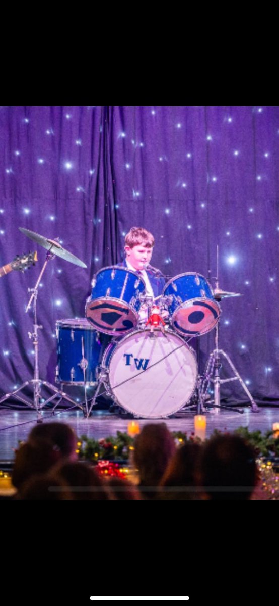 Our Harry having an outing with his drums and his friends at Christmas concert at Hunstanton Town Hall. @Smithdon_High @Ryan__Mellor