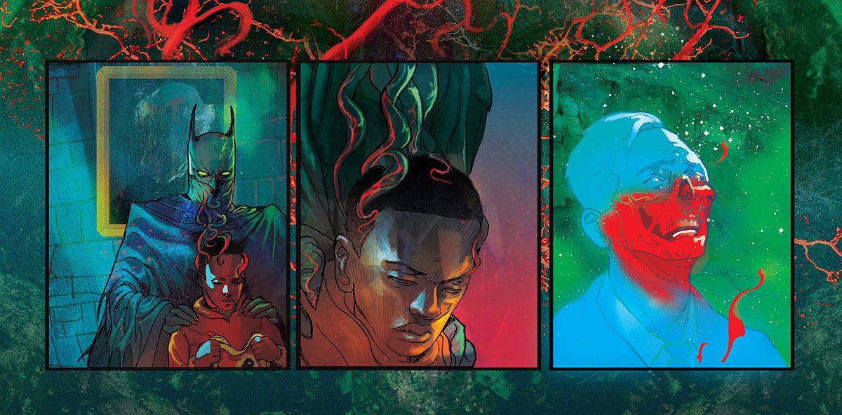 Out Today! BATMAN: CITY OF MADNESS #2 by @cjwardart. You were intrigued by the first issue, but this one wickedly snatches your imagination & won’t let go. Best Bat book of the year, easy. Listen to our deep-dive conversation with Christian Ward🔗🧵⬇️