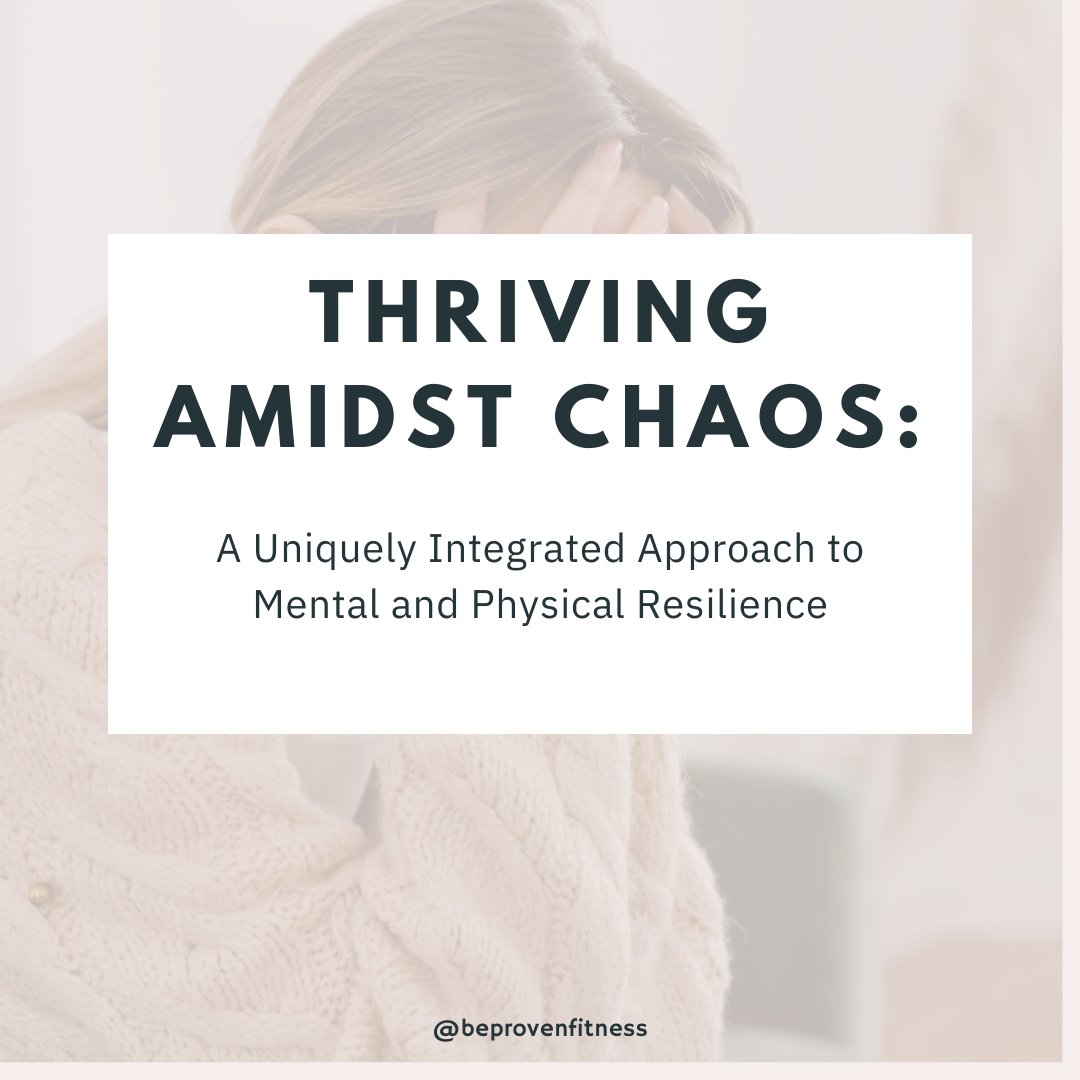 Thriving with choas is an art! 🌟 Get strategies for mindset & fitness in our blog: blog.beprovenfitness.com/thriving-amids…

-
#WellnessWisdom #MindfulThrive #EmpowerYourself #MindBodyBalance #HolisticLiving #MindfulTransformation #FitnessMindset #WellnessEmpowerment #InnerResilience