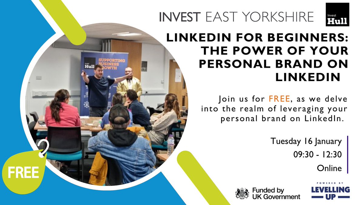 Ready to create your LinkedIn presence? Join our workshop and unlock the power of your personal brand on LinkedIn. 

Secure your place now: orlo.uk/XCckP

#PersonalBrand #LinkedInStrategy #BusinessGrowth #ProfessionalDevelopment