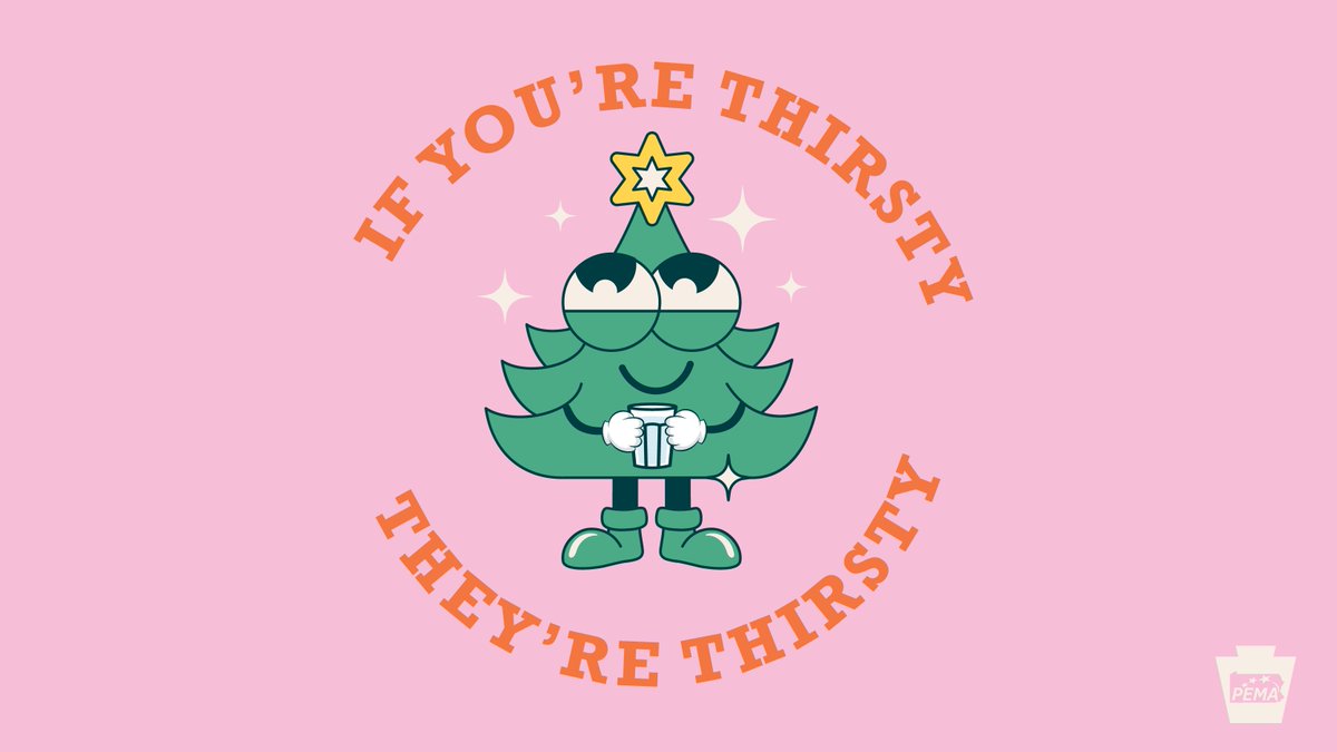 Your Christmas tree called. It's soooo thirsty. 🥵