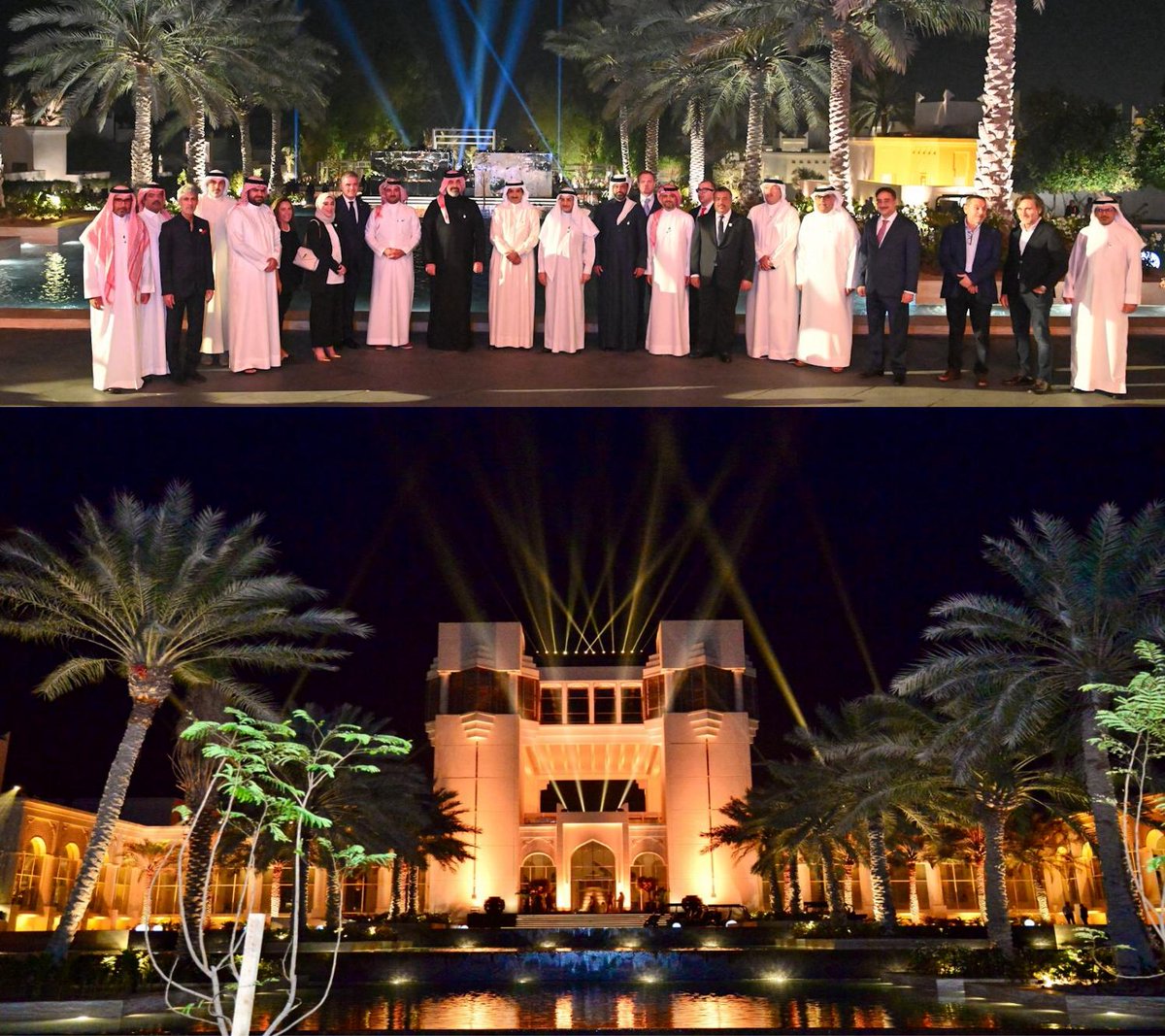 سعدت بحضور حفل افتتاح منتجعات رافلز العالمية بالبحرين برعاية سمو الشيخ عبدالله بن حمد آل خليفة. قبل 20 عامًا زرت سنغافورة وأقمت في "رافلز" هناك، وكانت تجربة لا تُنسى. أبارك للعرين وجي إف إتش وأكور على هذا الإنجاز الرائع الذي سيعزز السياحة والضيافة في البحرين. #akram_miknas #fp7