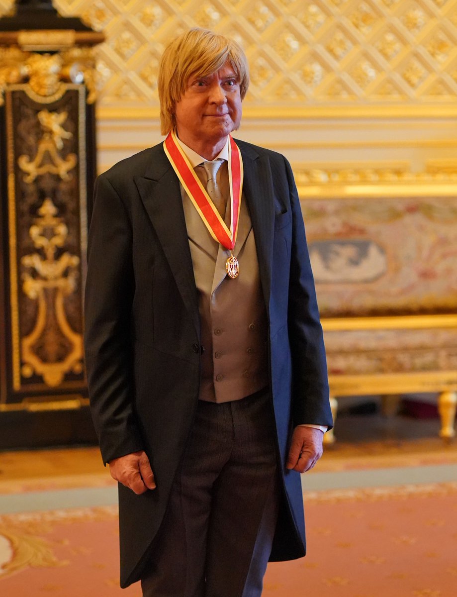 Can’t believe Fabricant’s been knighted. There’ll be hell toupee.