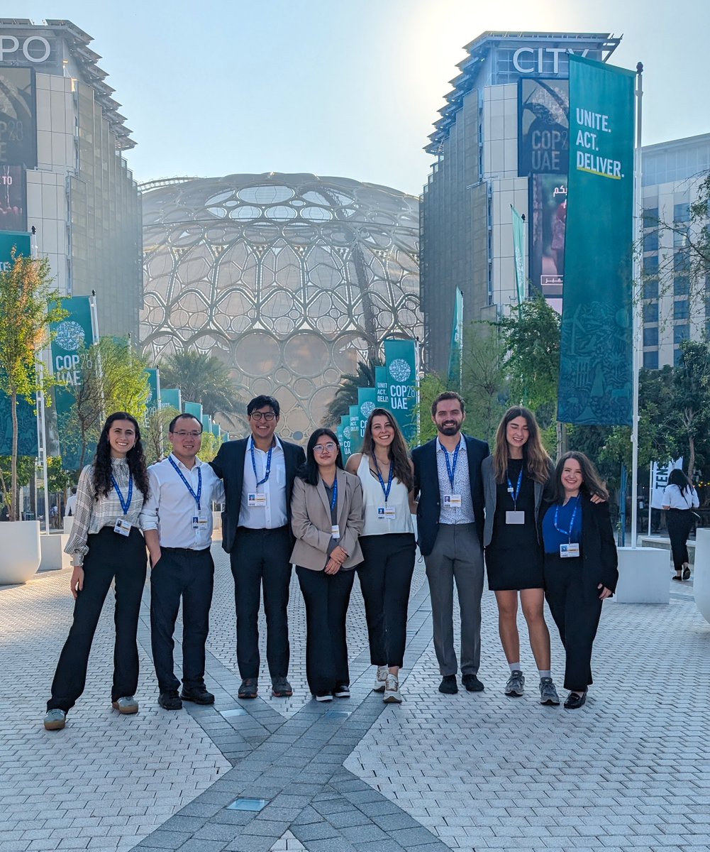 .@DukeU actually has a class, U.N. Climate Change Negotiations Practicum, which culminates with students attending the talks in Dubai. PhD student/course teaching assistant Gabriela Nagle Alverio is there and shares her thoughts #COP28UAE 🍃duke.is/cop28-Gabriela
