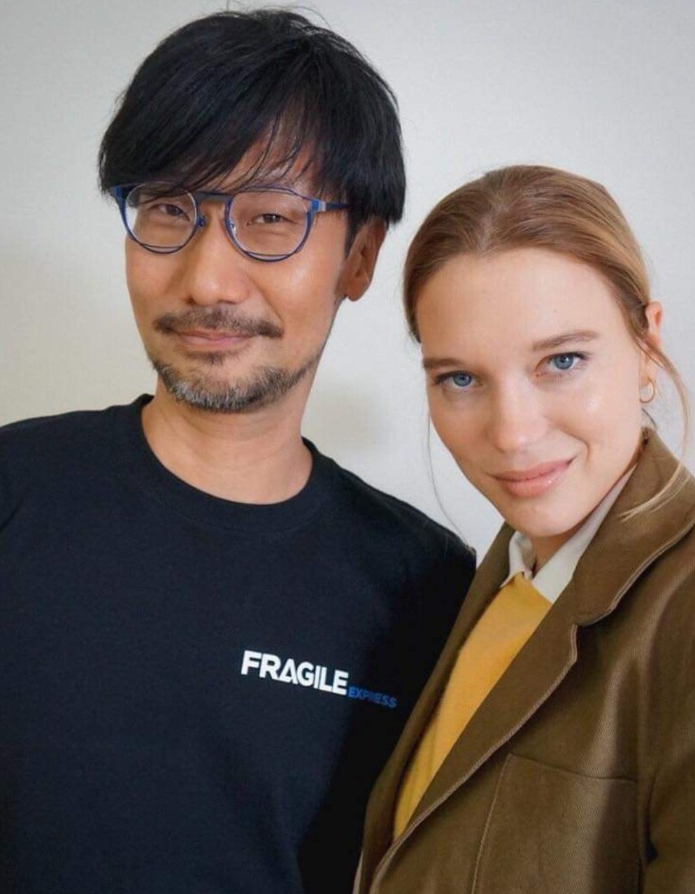 best of léa seydoux on X: 📸 Hideo Kojima posted this picture