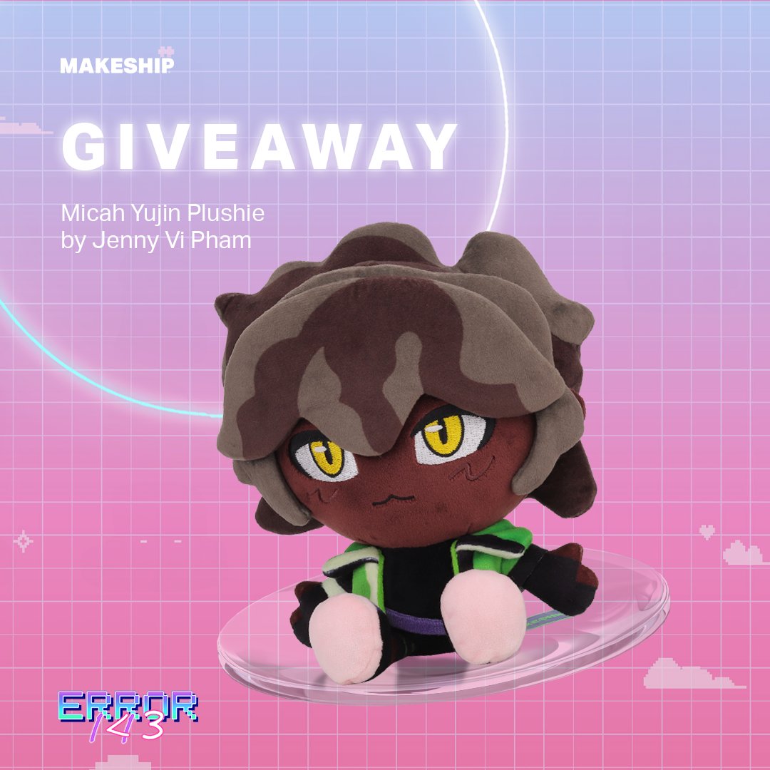 It’s giveaway time! We’re giving you the chance to win 1 of 2 Micah Plushies! 📷 How to enter? 1. Follow @makeship and @JennyViPham 2. Retweet this post Giveaway ends Dec 14 at 2pm (ET), good luck!