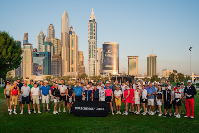 #PorscheGolfCircle con 52 participantes de 15 países y cuatro continentes disfrutan en Dubái en los campos del #EmiratesGolfClub de día y de noche @Porsche_Iberica 
acortar.link/8iKPDy