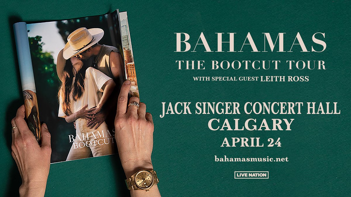 It's another X Event: @BahamasMusic 🌴plays sweet vibes to the Jack Singer on April 24! You could win a pair of tickets to see the show by tuning into Xposure and texting us the codeword, OR save your seats starting Thursday through the link ⏬ x929.ca/2023/12/12/bah…