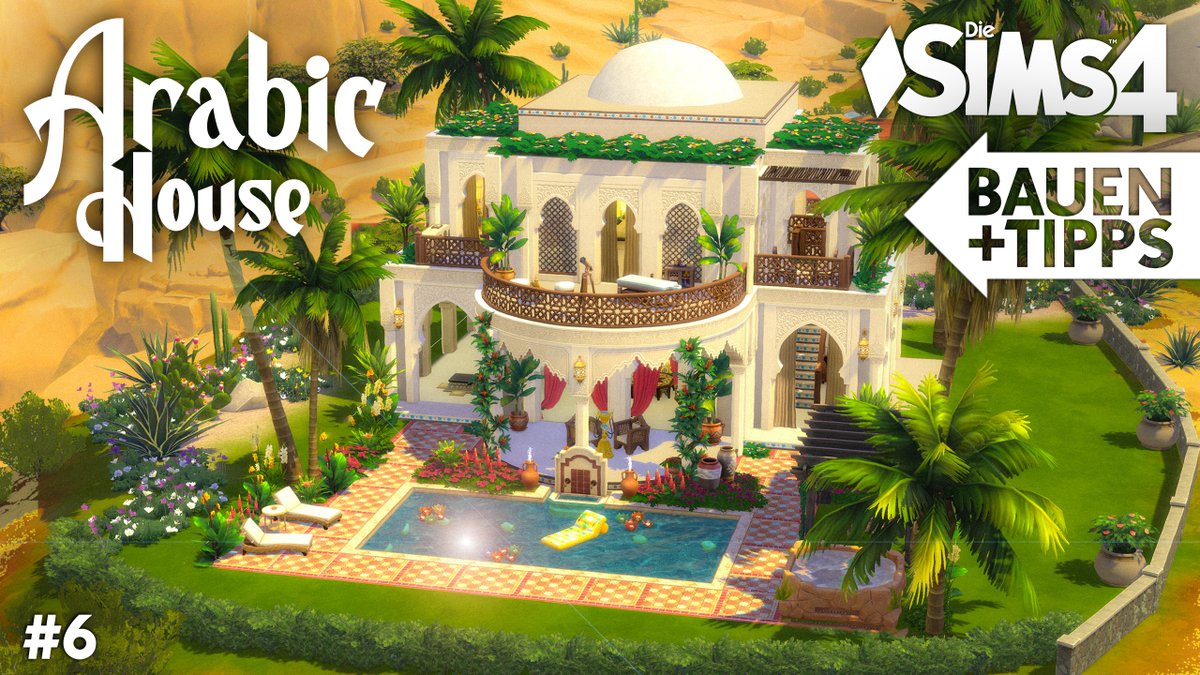 Kommt mit mir in die Wärme 😎 youtu.be/bN3gGcEVjnI Die Sims 4 Arabic House bauen & einrichten + Tipps #6 #noCC #Sims4 #DieSims4 #TheSims4 #Sims #DieSims #TheSims #ts4 #simstagram #showusyourbuilds #sims4creations #sims4build #sims4housebuild #sims4build #sims4builds @thesims