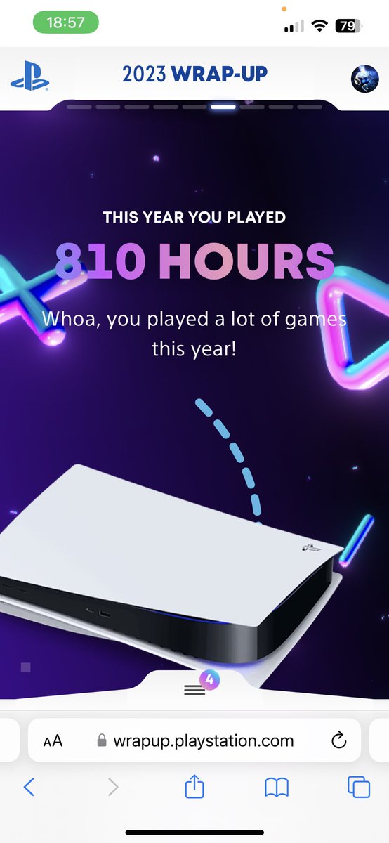 burnz121's tweet photo. #PlayStationWrapped https://t.co/IB7D1jmnEZ