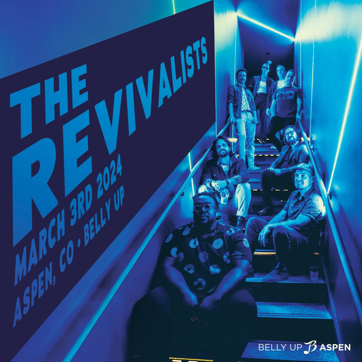 Eight-piece rock n’ roll collective @TheRevivalists return 3/3! Presale starts Thu, 12/14 @ 10am MT. Sign up by 8:30am MT on 12/14 to receive the presale code: bit.ly/3MSARpt