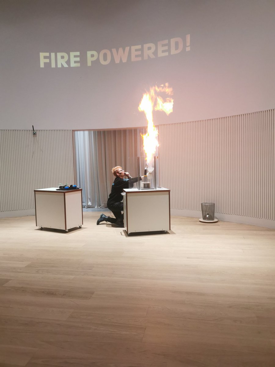 BG_Hares's tweet photo. We had a brilliant day yesterday at @RailwayMuseum Wonderlab! We walked so well and arrived to a fire powered show! #BGscience #BGExtra https://t.co/z4QXgOFuQJ