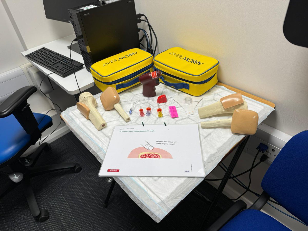 EdSwft's tweet image. All set up ahead of the @nhsswft ACCS skills course day tomorrow with @SimSwft - exciting! ⭐️