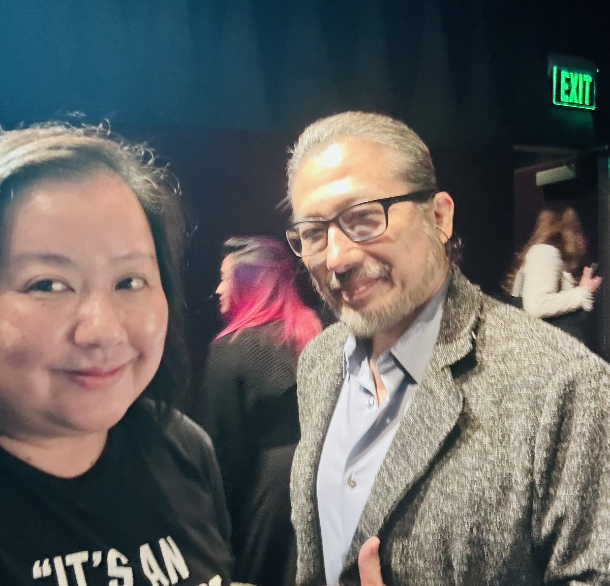 Here I am with the Japanese legend (who is in almost every action Hollywood film) HIROYUKI SANADA San.. This was for the screening of the first 2 episodes of Hulu, FX upcoming series 'SHOGUN', where Sanada San is a producer and main actor for the series! #shogun #hulu #japanese