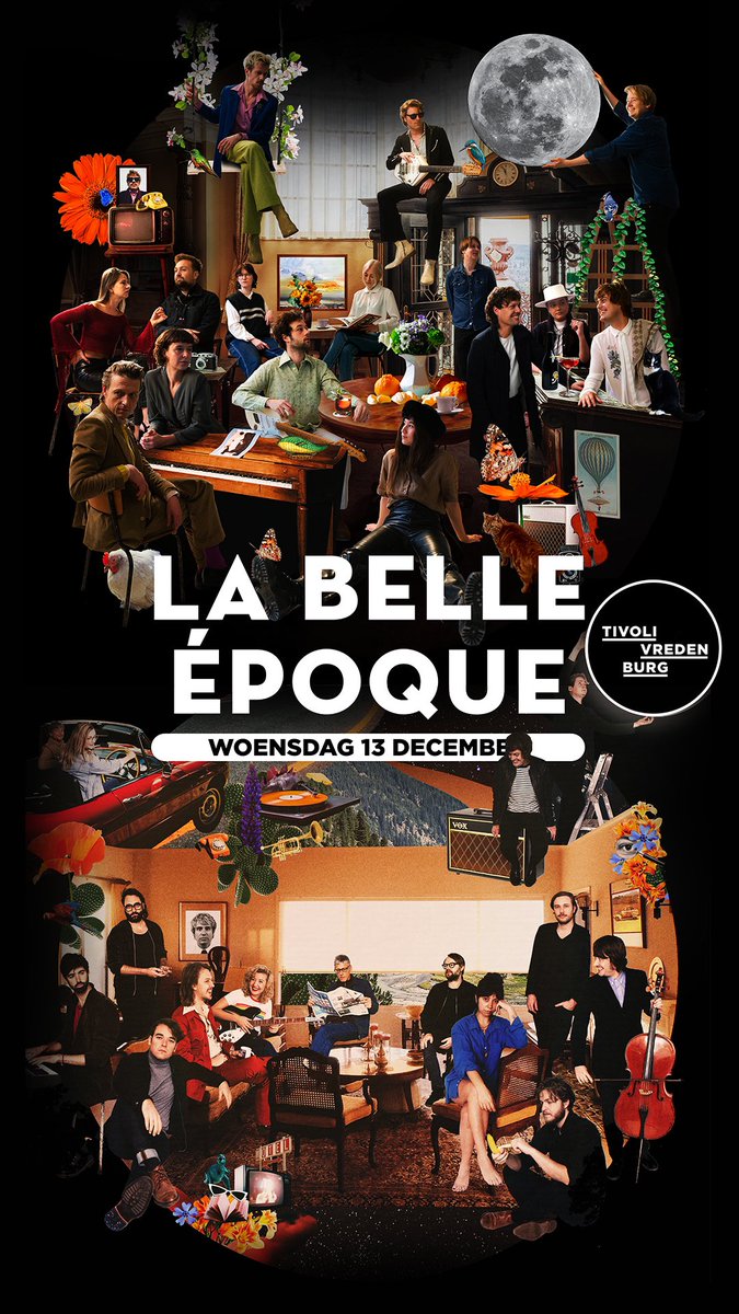 Zin in morgen: een exclusieve ‘La Belle Époque’ show in @tivolivredenburg

Verwacht optredens van o.a Blaudzun, Tim Knol, Cato van Dijck, Pablo van de Poel, Judy Blank, Robin Kester, Anne Soldaat, Maurits Westerik, Ruben Hein, Bent van Looy & Yorick van Norden. 

Zin in!