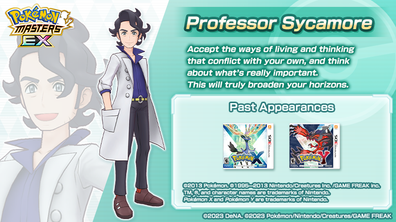 Pokémon Masters EX official site