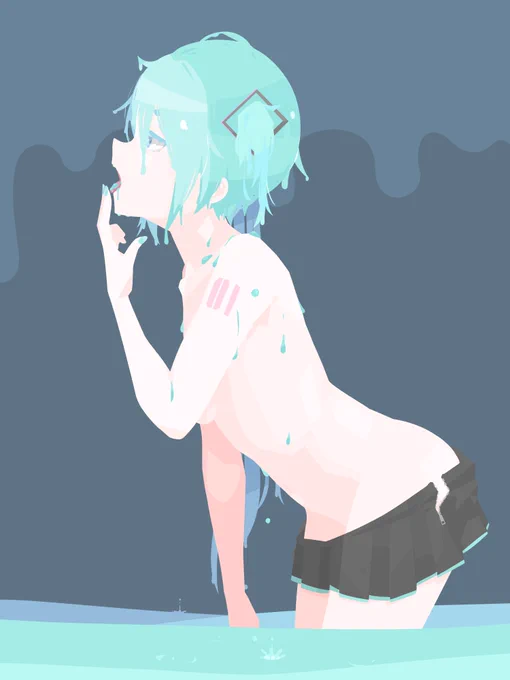 また溶けミク見て寝てね。 