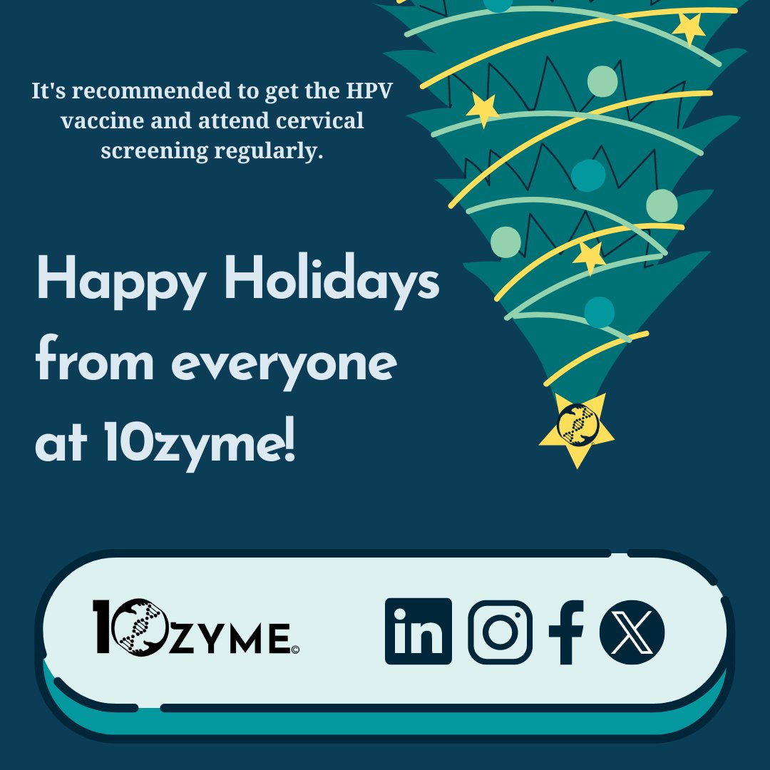 Holidays can be tough, especially for those dealing with a cervical cancer diagnosis. If cancer touches your life, support is close. Reach out to Shout ('Shout' to 85258) or Samaritans (116123). You're not alone. 💙 #CervicalCancerAwareness #10zyme #MentalHealthMatters