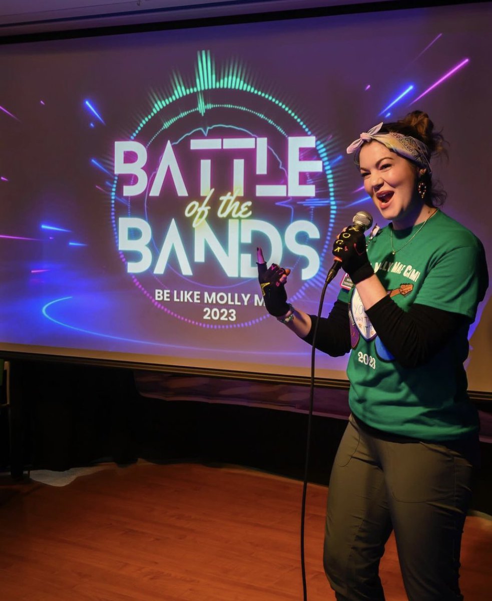 The Jingle Jam performance was the perfect finale for our amazing Be Like Molly Mae Camp week in the Zone! Patients and families participated in daily activities led by our Creative and Therapeutic Arts team. We are so excited for next year! 💚 #BLMM