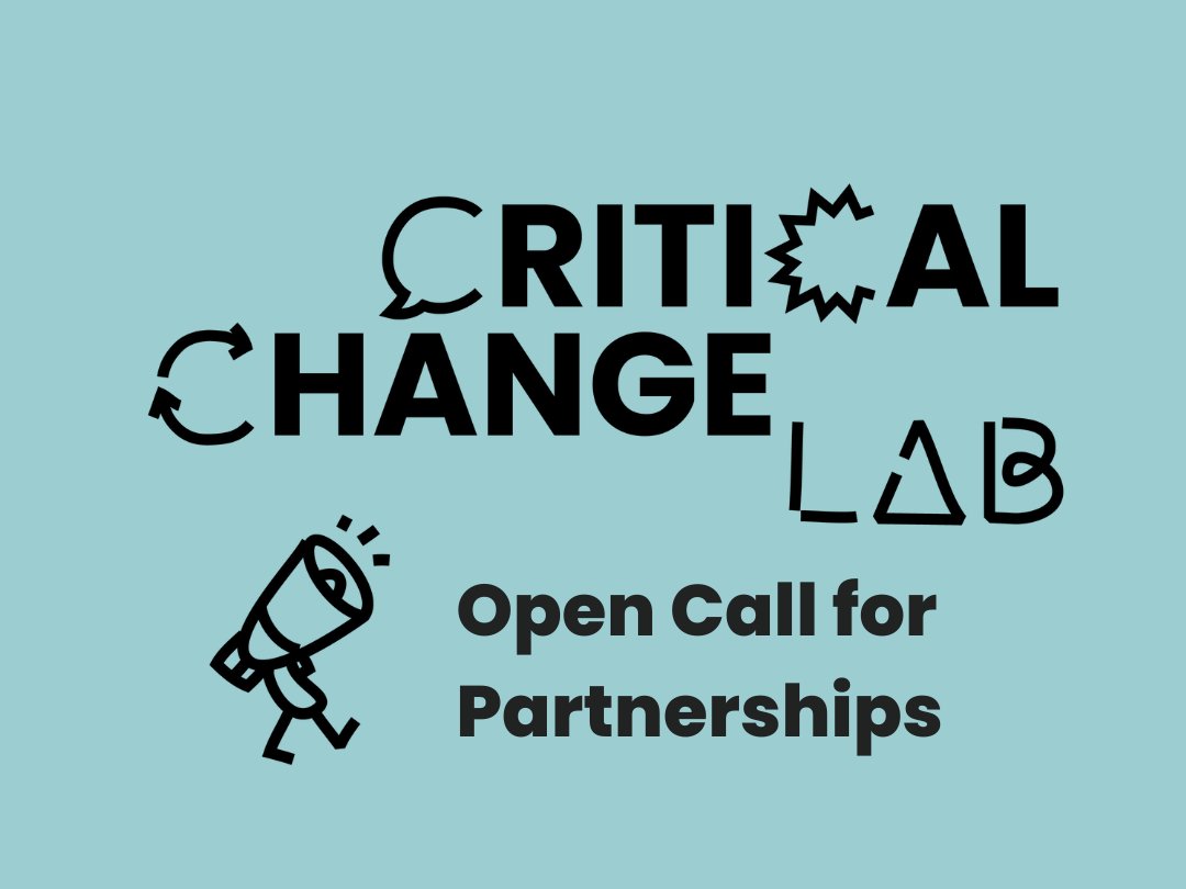 Info_Activism's tweet photo. [Open call🔊] We seek organisations working on Critical Literacy for youth in Europe!

💡Do you want to partner with #CriticalChangeLab, a project that develops a model for democratic pedagogy in and through learning environments?

➡️Apply Jan 8, 2024: https://t.co/HpgcYgHY7D https://t.co/YysrilSfIG