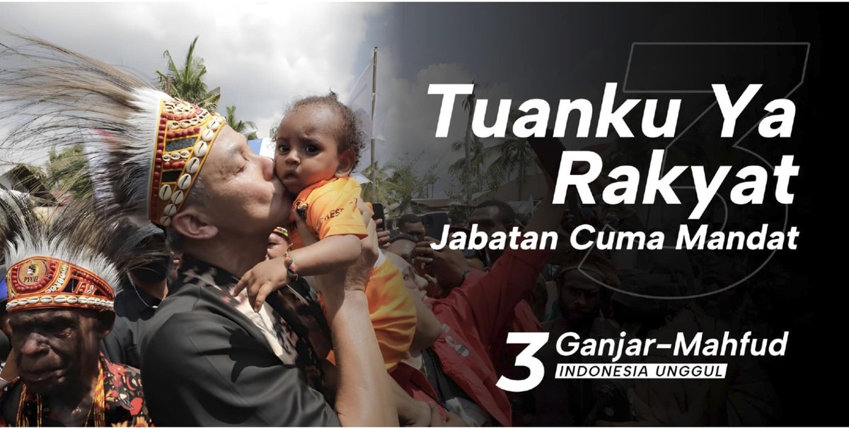 Official_SAGA_'s tweet photo. Tuanku ya rakyat, jabatan cuma mandat
#GanjarSikatKorupsi #GanjarMahfud
#DebatCapres Lazada Fest1212 https://t.co/HNpE3GeVDH