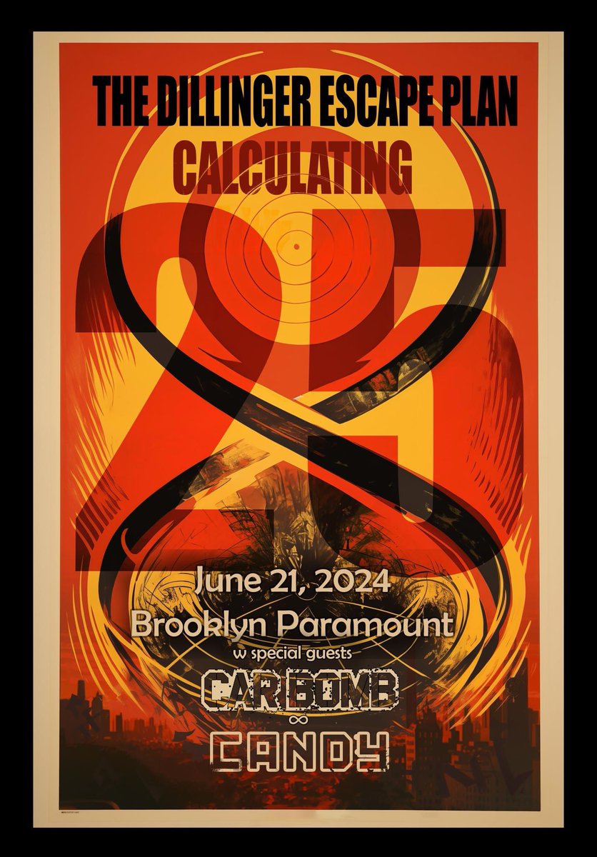 Mathcoreindex's tweet image. Dillinger coming back this year for the 25th anniversary of Calculating Infinity