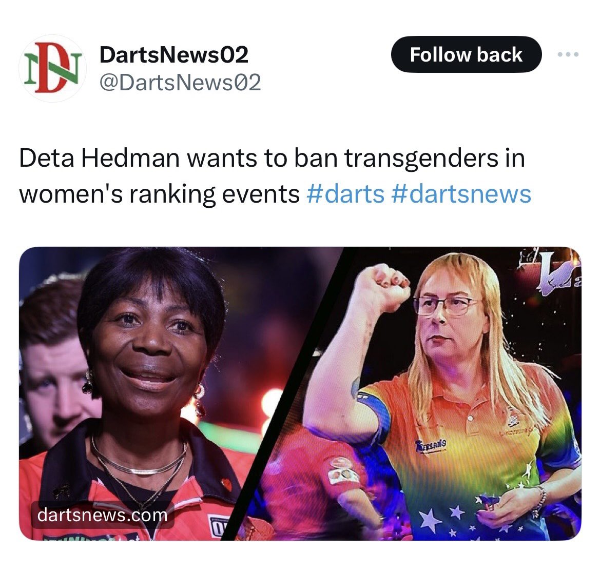 DartsAnonymous tweet media