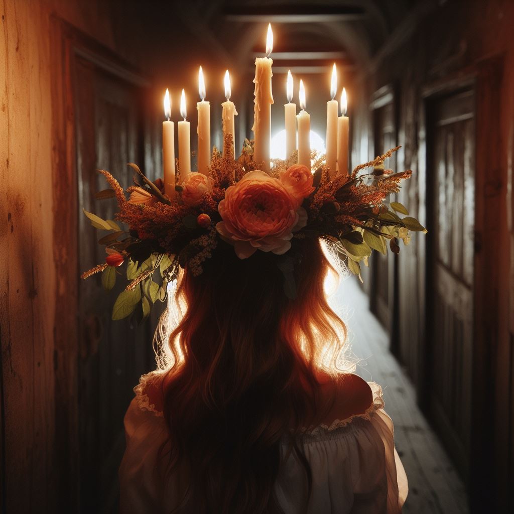 🕯️ Saint Lucia, a symbol of light and hope, is celebrated in Sweden on December 13th. The day marks the triumph of light over darkness and the beginning of the Christmas season. Let's explore the enchanting traditions of #Lucia! #Saints #SaintLucia #scandistyle #sweden