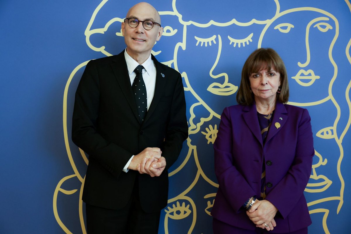 The President of the Hellenic Republic H.E. Ms Katerina Sakellaropoulou participated at the opening session of the #HR75 High Level Event

"I have the honour to address this special event, dedicated to the 75th anniversary of the #UniversalDeclarationofHumanRights.