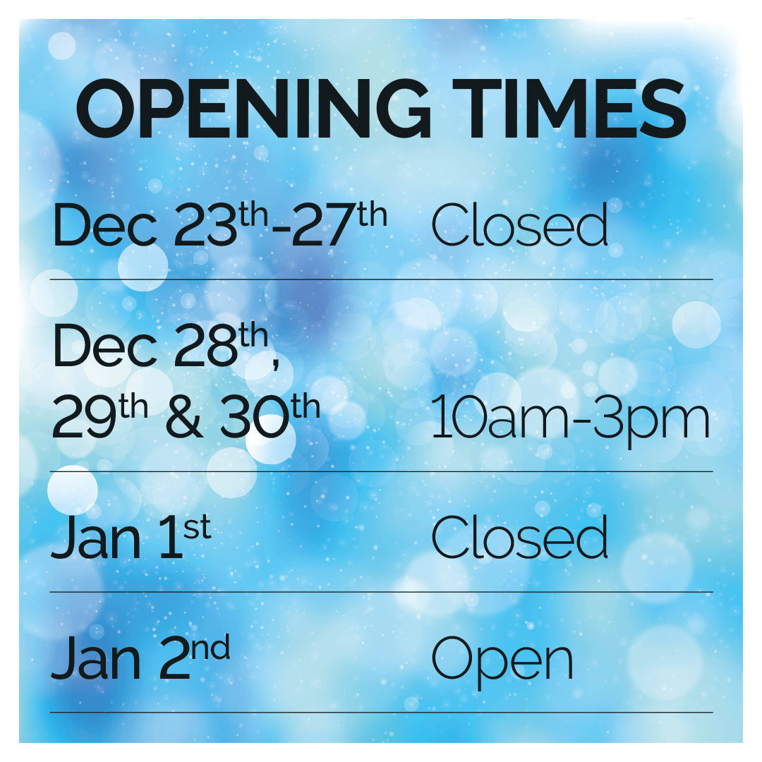 A reminder of our opening hours between now and New Year.

We are looking forward to seeing you in our showroom and don't want you to be disappointed to arrive when we aren't open!

If you have any enquiries contact us on 01905 349772 or info@glal.uk

#Christmas #HomeDecor