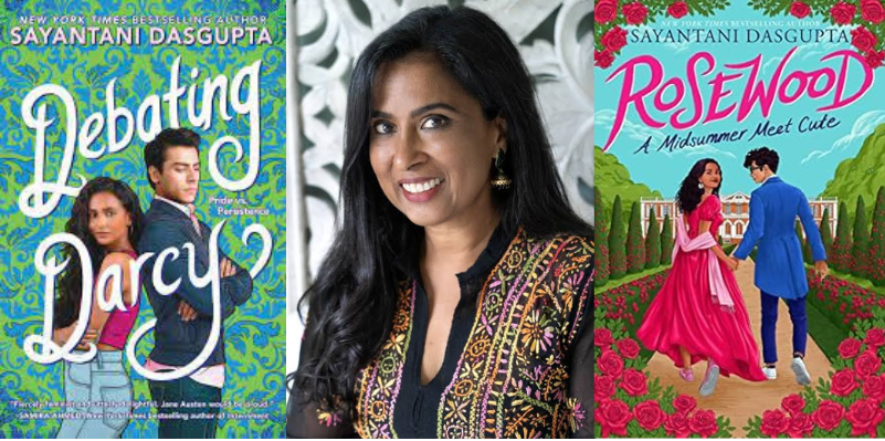 jaustensummer's tweet image. There is still time to sign up! Join us tomorrow for a live interview and audience Q &amp;amp; A with Sayantani Dasgupta. Visit Jane Austen and Co.'s website to register. 
#janeausten #janeaustensummerprogram #austenadaptations #literaryadaptations #authortalk #virtualevent